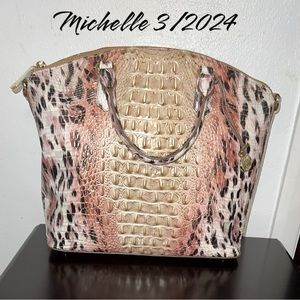 GUC Brahmin Large Dixbury in Prowl Ombré